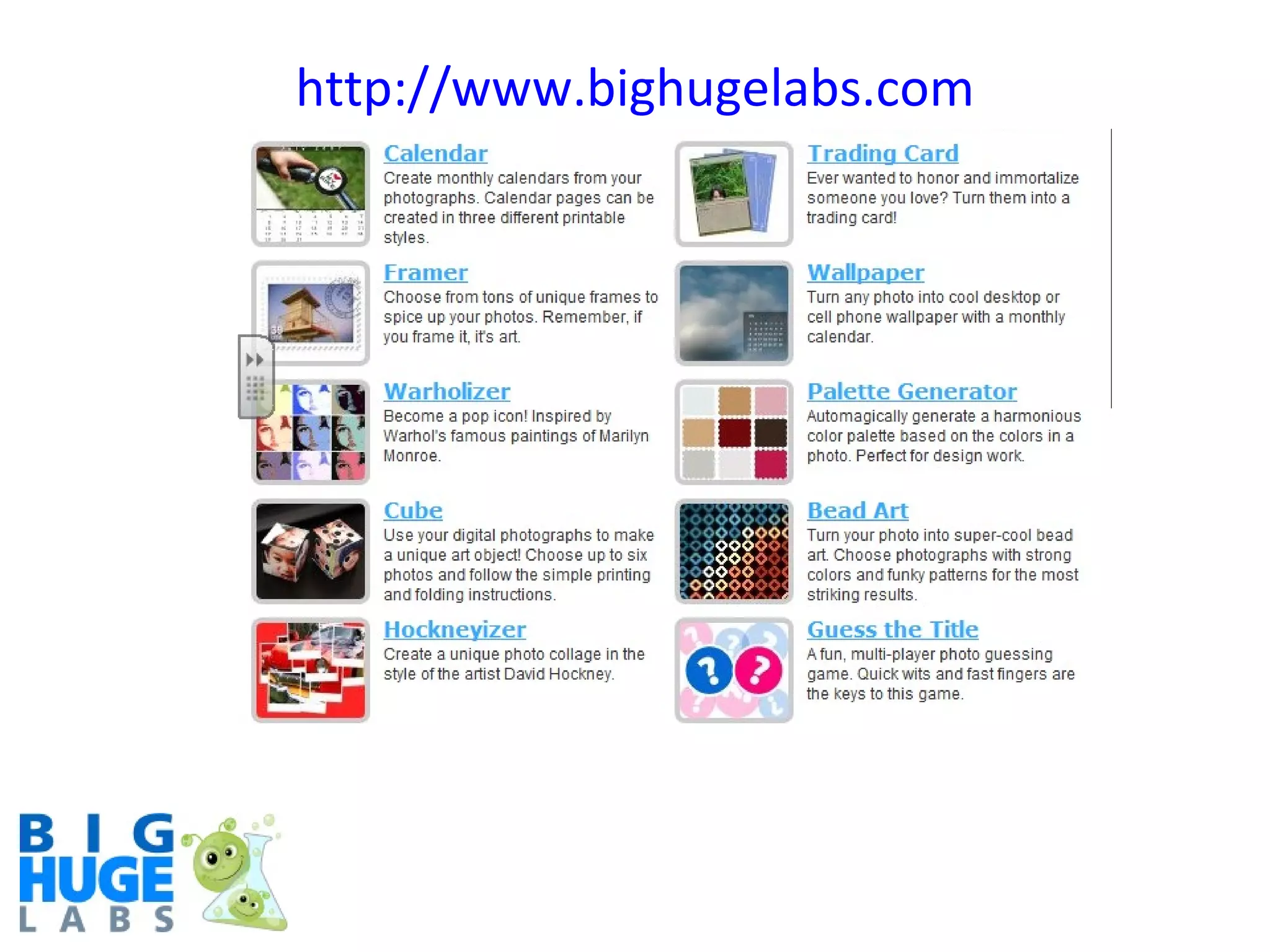 http://www.bighugelabs.com   