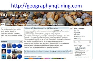 http://geographynqt.ning.com 
