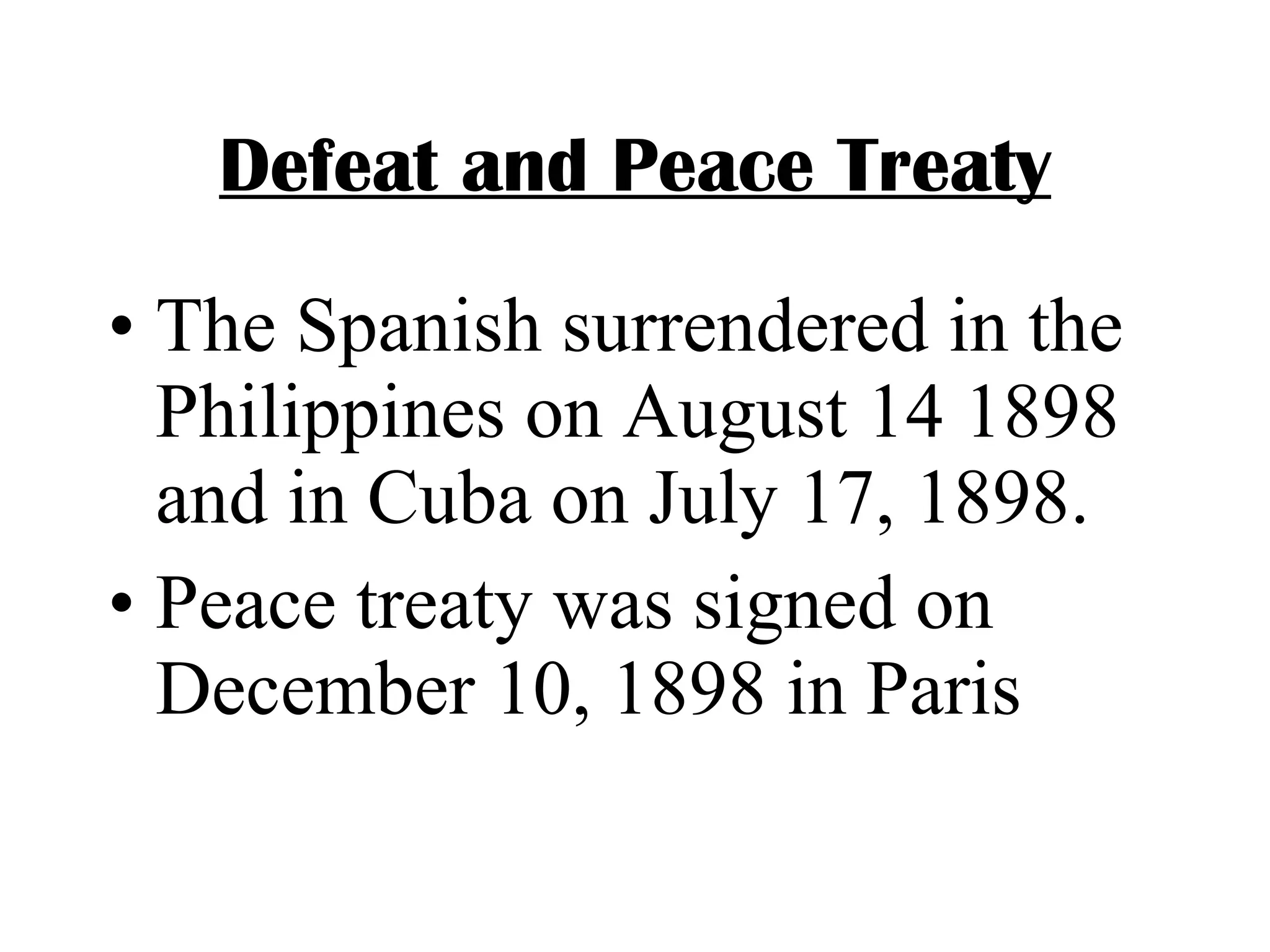 The Spanish American War | PPT