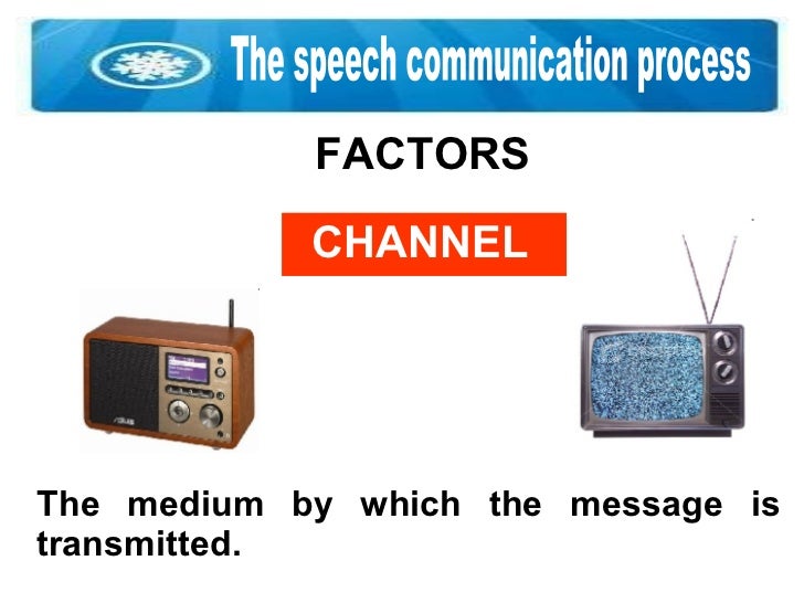 The Speech Communication Process