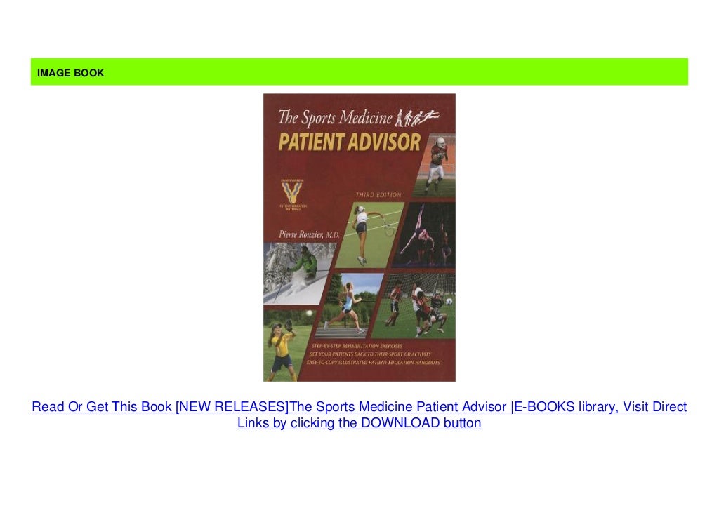 [NEW RELEASES]The Sports Medicine Patient Advisor EBOOKS library
