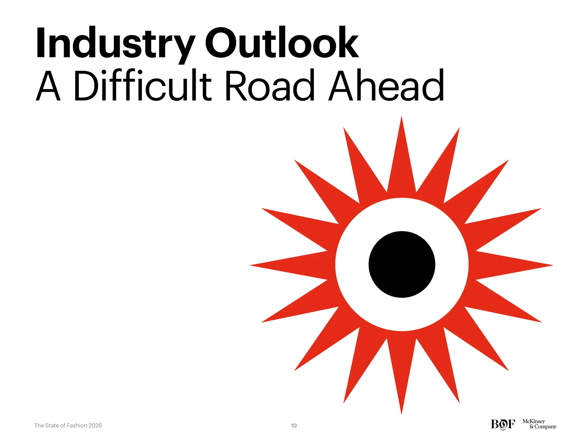 Industry Outlook
A Difficult Road Ahead
10
The State of Fashion 2026
 