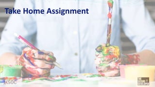 Take Home Assignment
 