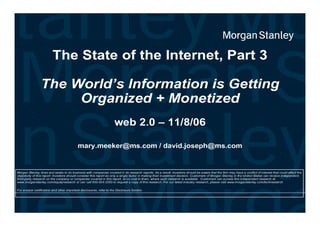 The State of the Internet - Web 2.0 Slide 1