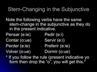 The Subjunctive | PPT
