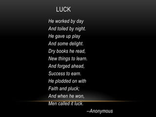 In 1913, Lee De Forest, inventor of the triodes tube, was charged by the district attorney for using fraudulent means to mislead the public into buying stocks of his company by claiming that he could transmit the human voice across the Atlantic. He was publicly humiliated.Every Success Story is A Story OF Great FailureAs a young cartoonist, Walt Disney faced many rejections from newspaper editors, who said he had no talent. One day a minister at a church hired him to draw some cartoons. Disney was working out of a small mouse­ infested shed near the church. After seeing a small mouse, he was inspired. That was the start of Mickey Mouse.
