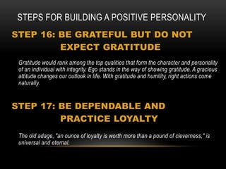 Learn to find pleasure in every little thing.