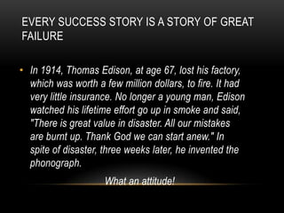 The success-story