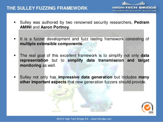 sulley fuzzing framework