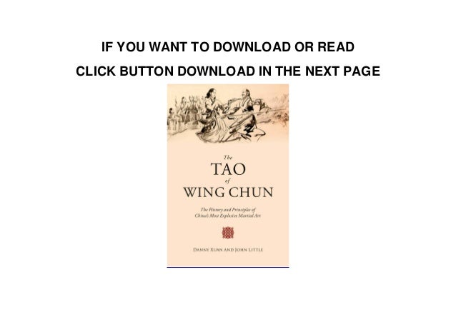 Pdf Book The Tao Of Wing Chun The History And Principles Of China