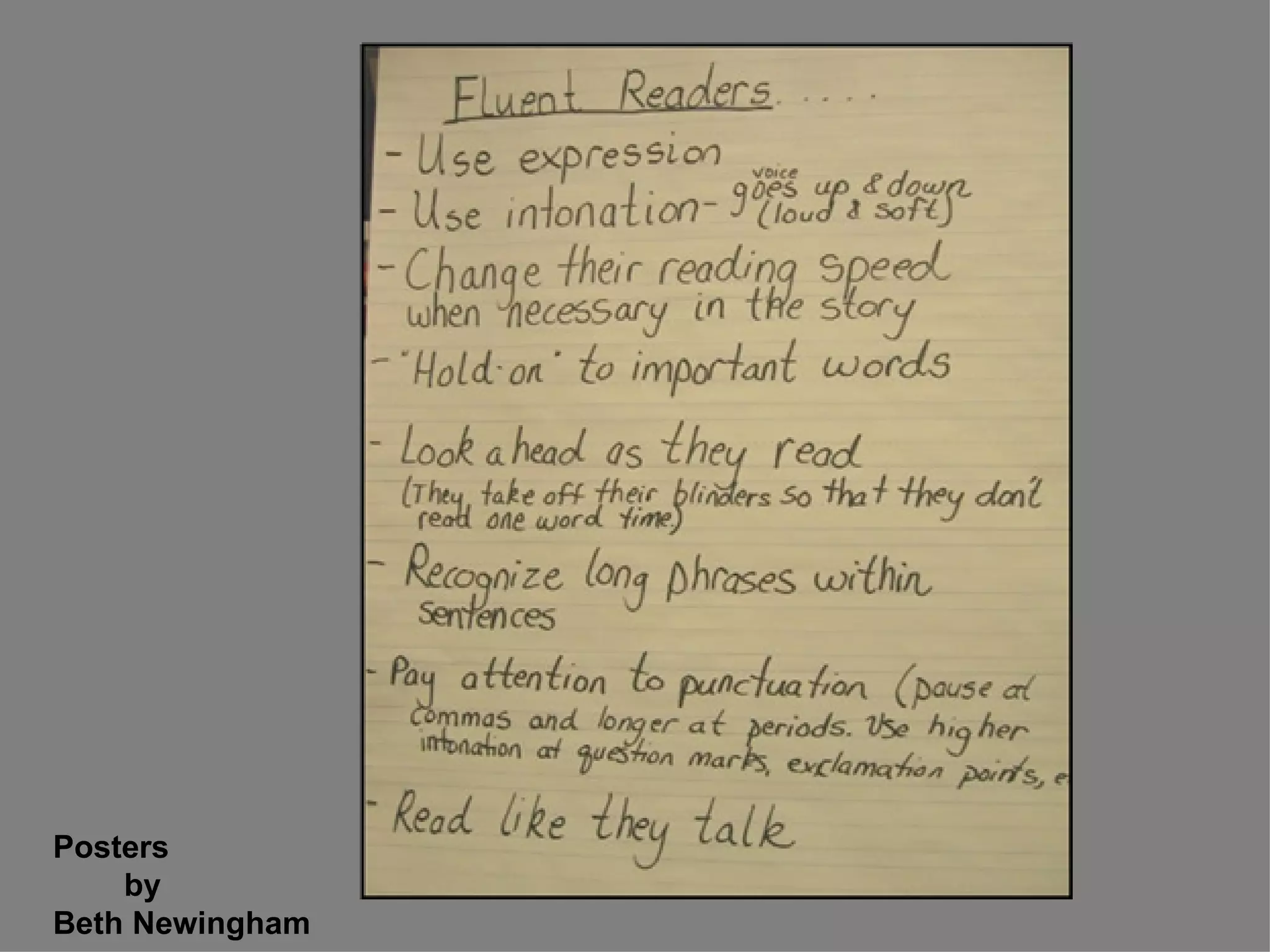 Posters  by Beth Newingham 