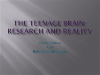 The Teenage Brian - Revised