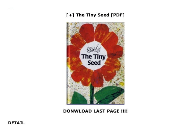 The Tiny Seed Pdf