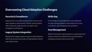 How Cloud Technology Drives Digital Transformation in 2025 | PDF