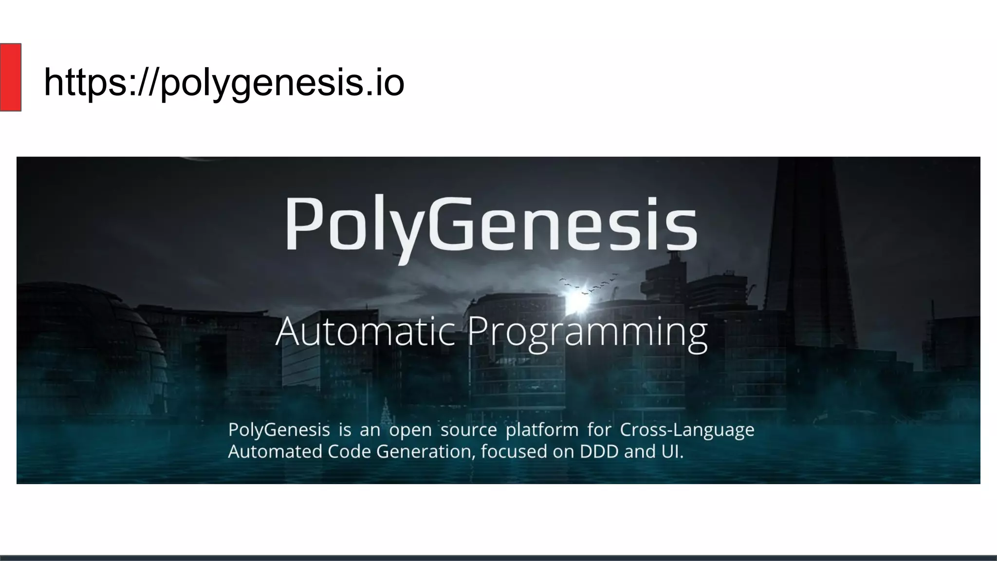 https://polygenesis.io
 