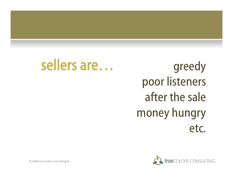 Trust Centered Selling