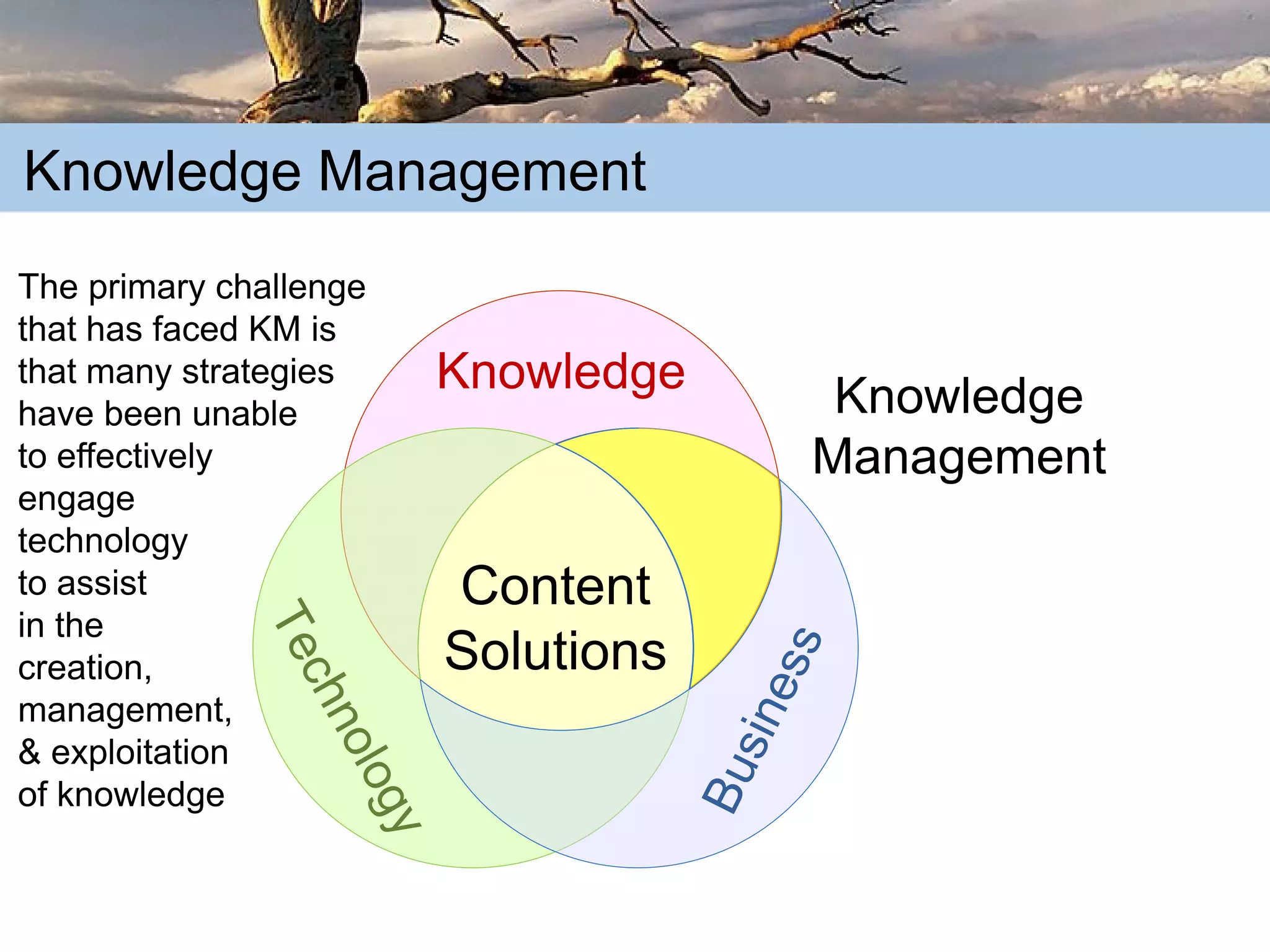 The Truth about Content: Learning from the Past in order to Succeed in the Future