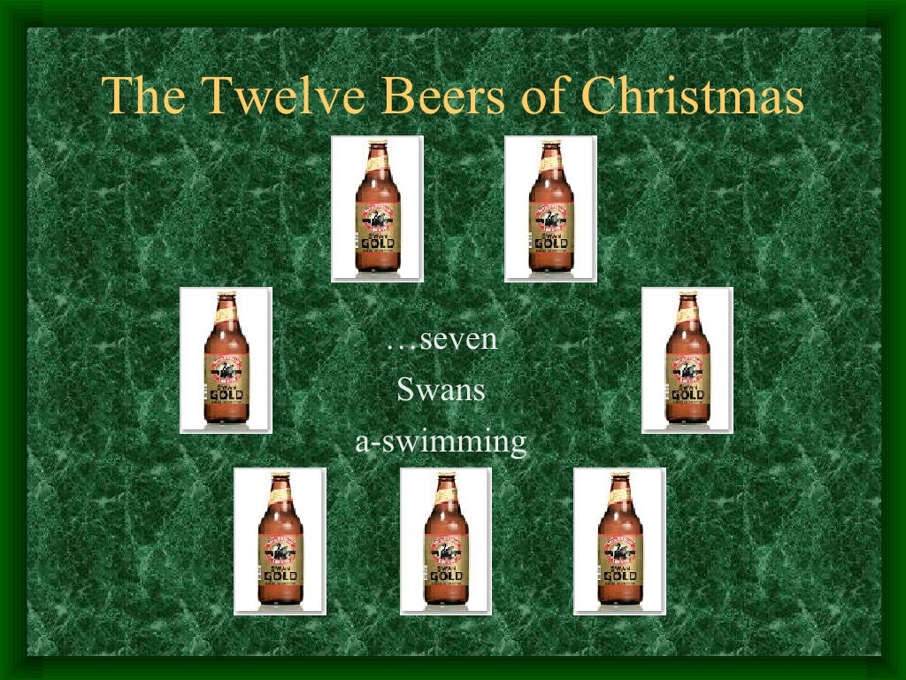 The Twelve Beers of Christmas