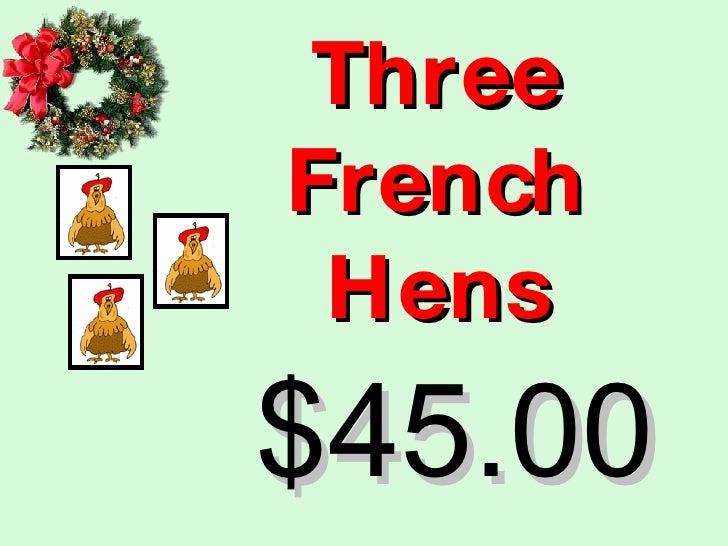 The Twelve Days Of Christmas