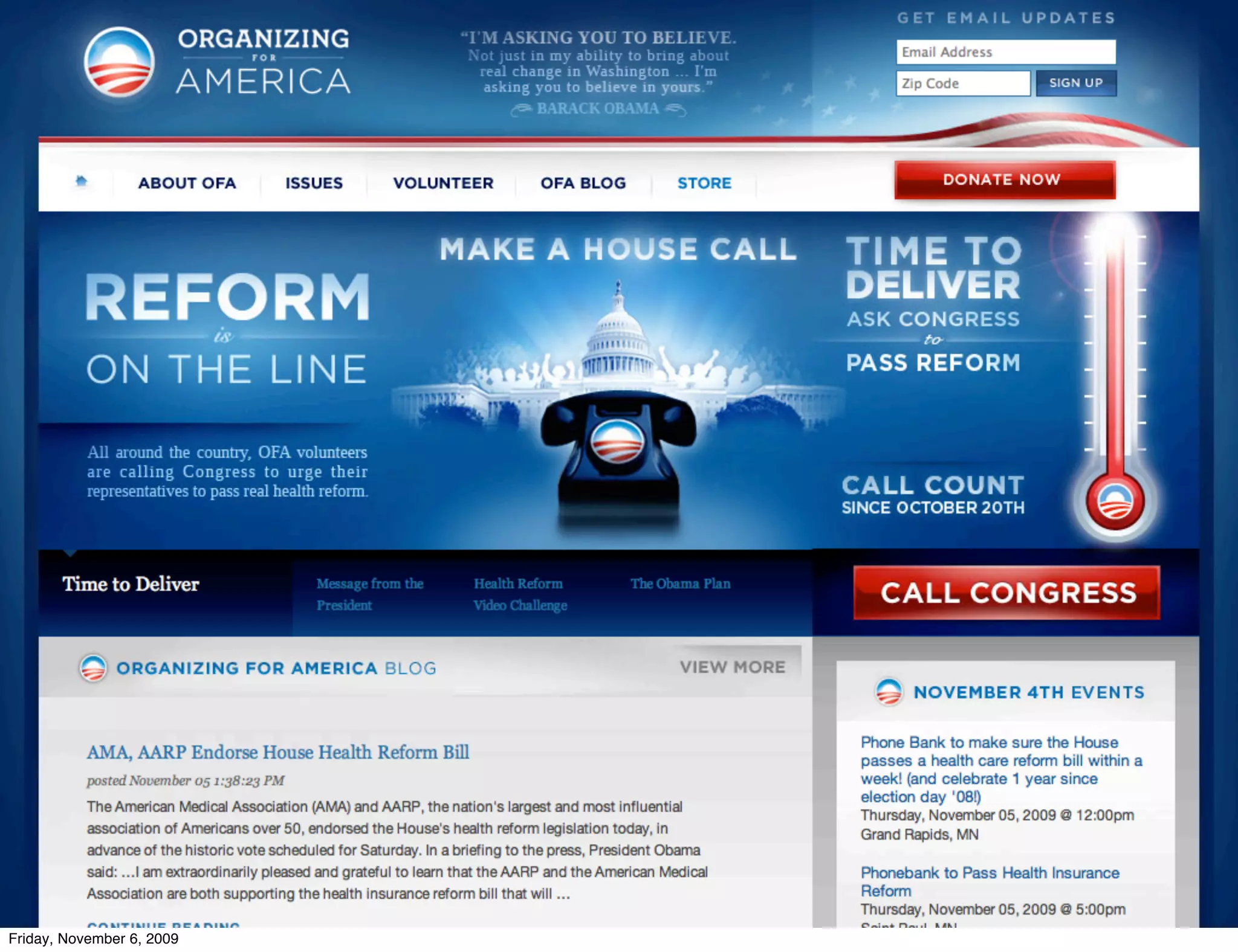 Friday, November 6, 2009
 