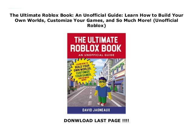 The Ultimate Roblox Book An Unofficial Guide Learn How To - sketchup roblox