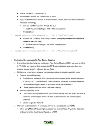 The Unofficial VCAP / VCP VMware Study Guide | PDF