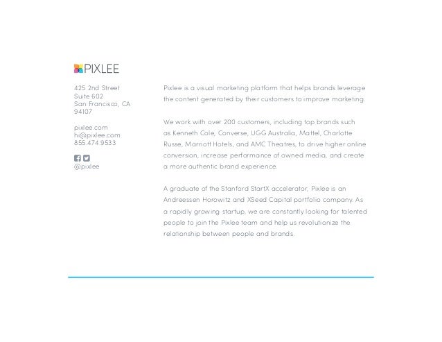 Pixlee Is A Visual Marketing