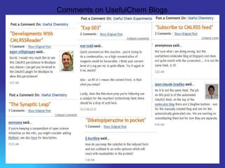 Comments on UsefulChem Blogs 