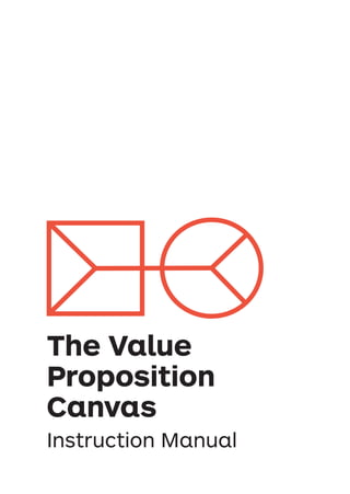 Instruction Manual
The Value
Proposition
Canvas
 