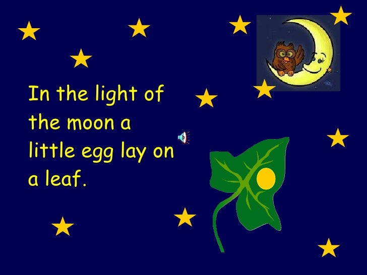 The Very Hungry Caterpillar