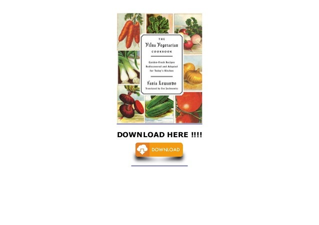 vilna vegetarian cookbook