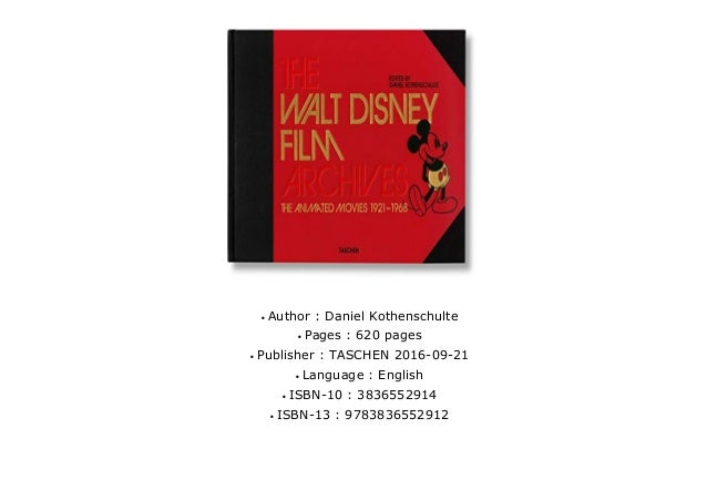 The Walt Disney Film Archives The Animated Movies 1921 1968