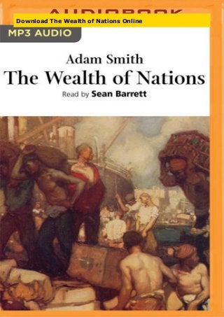 Download The Wealth of Nations Online
 