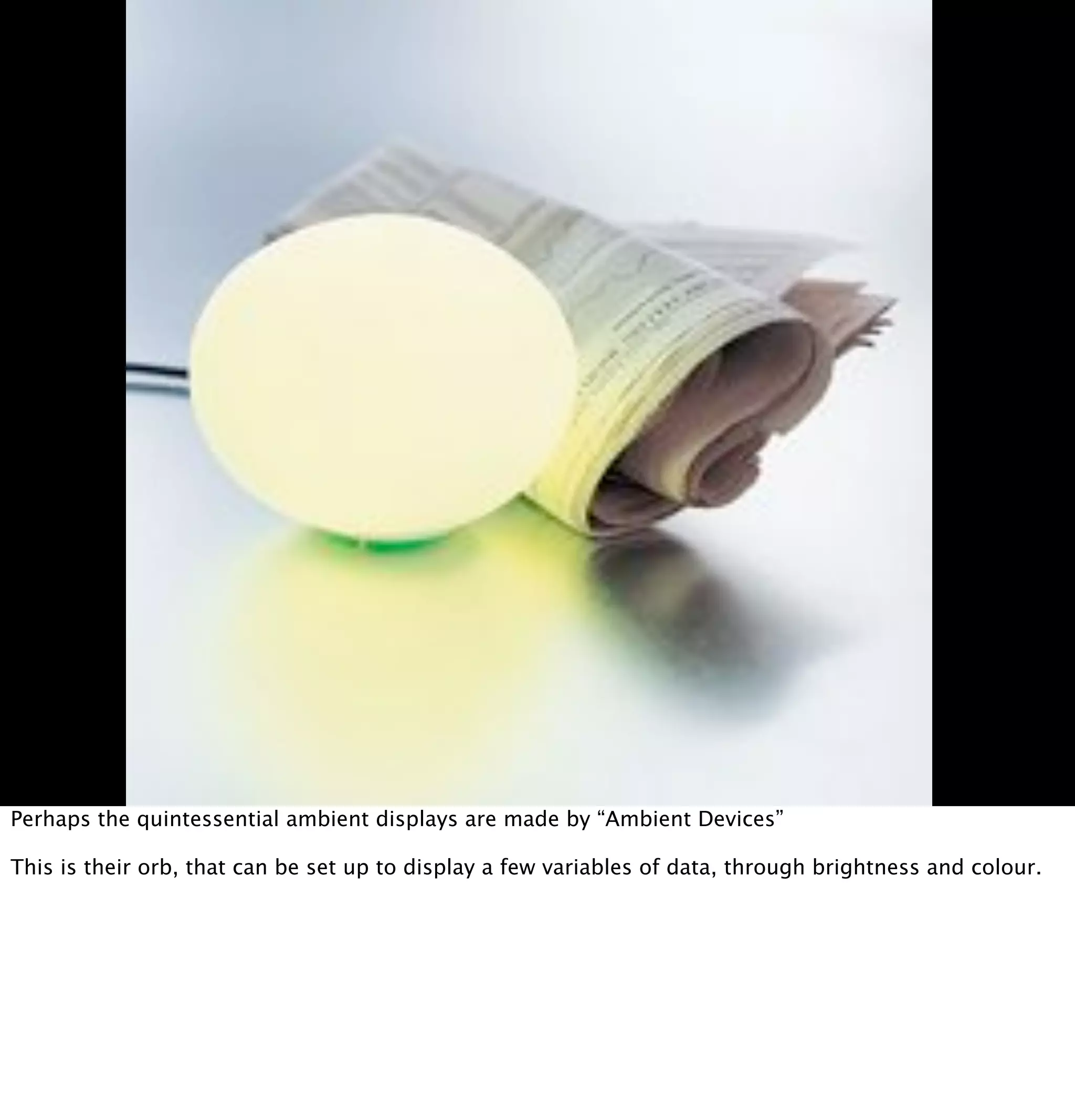 The web in the world