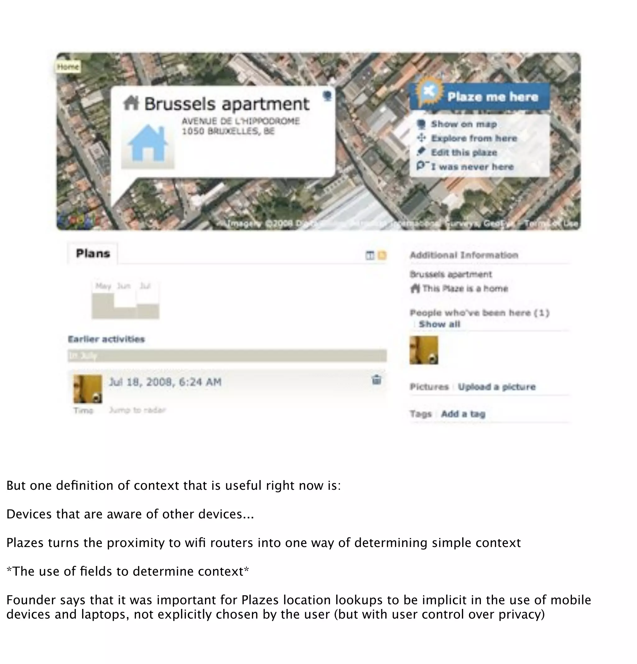 The web in the world