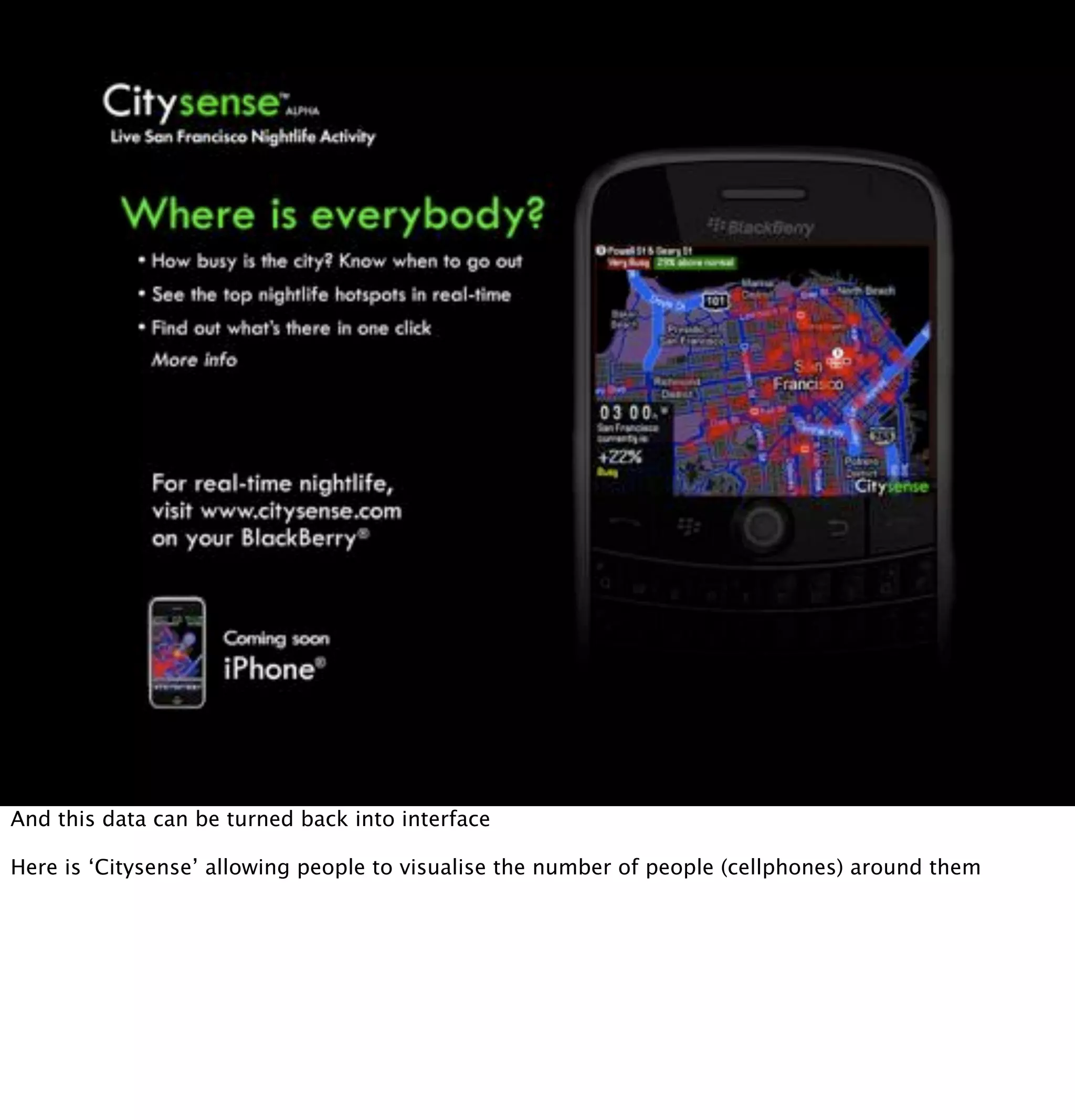 The web in the world