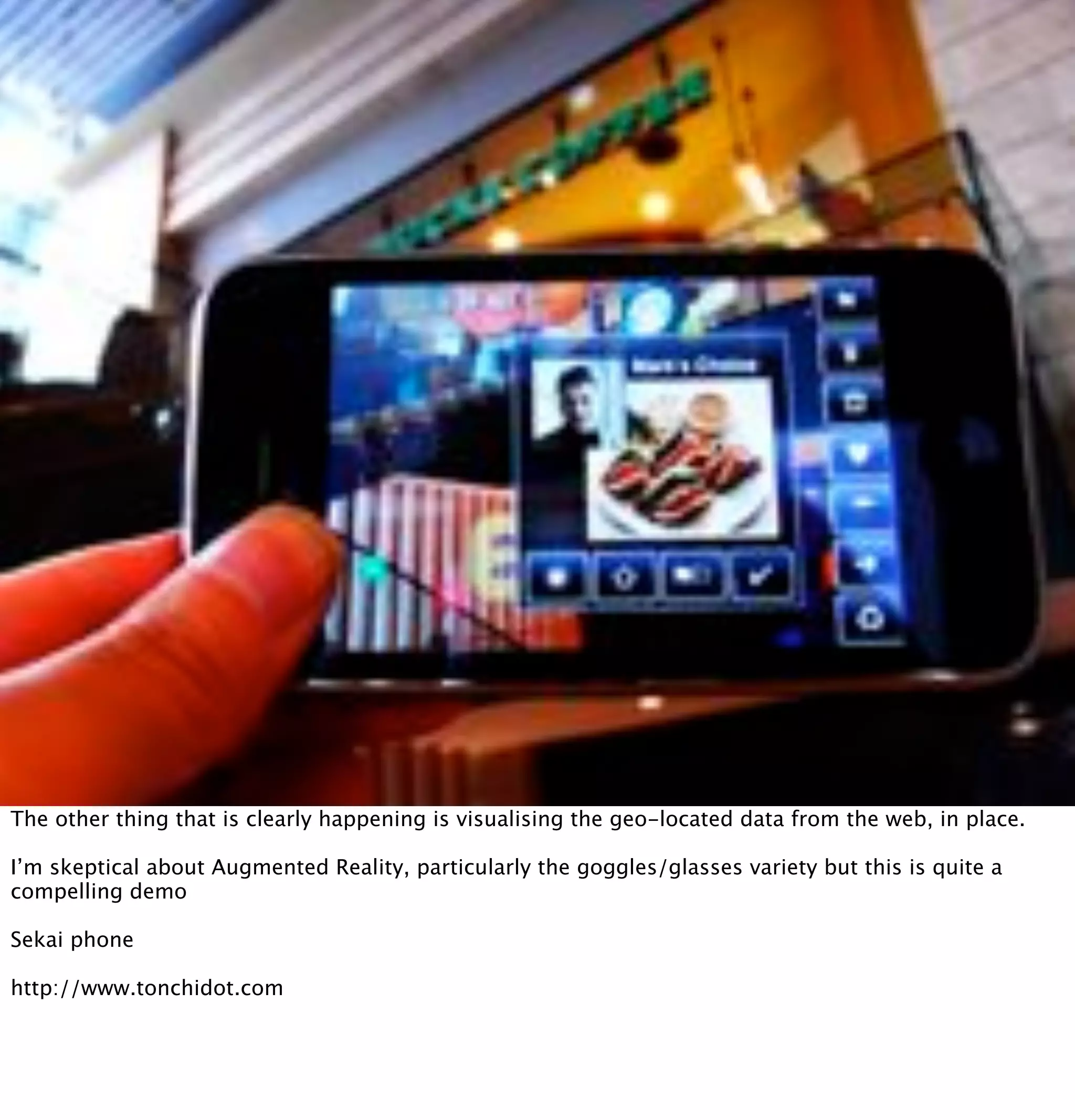 The web in the world