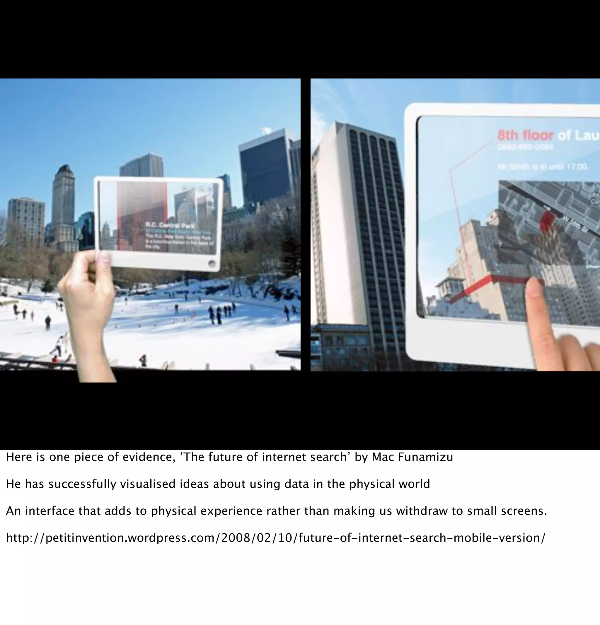 The web in the world