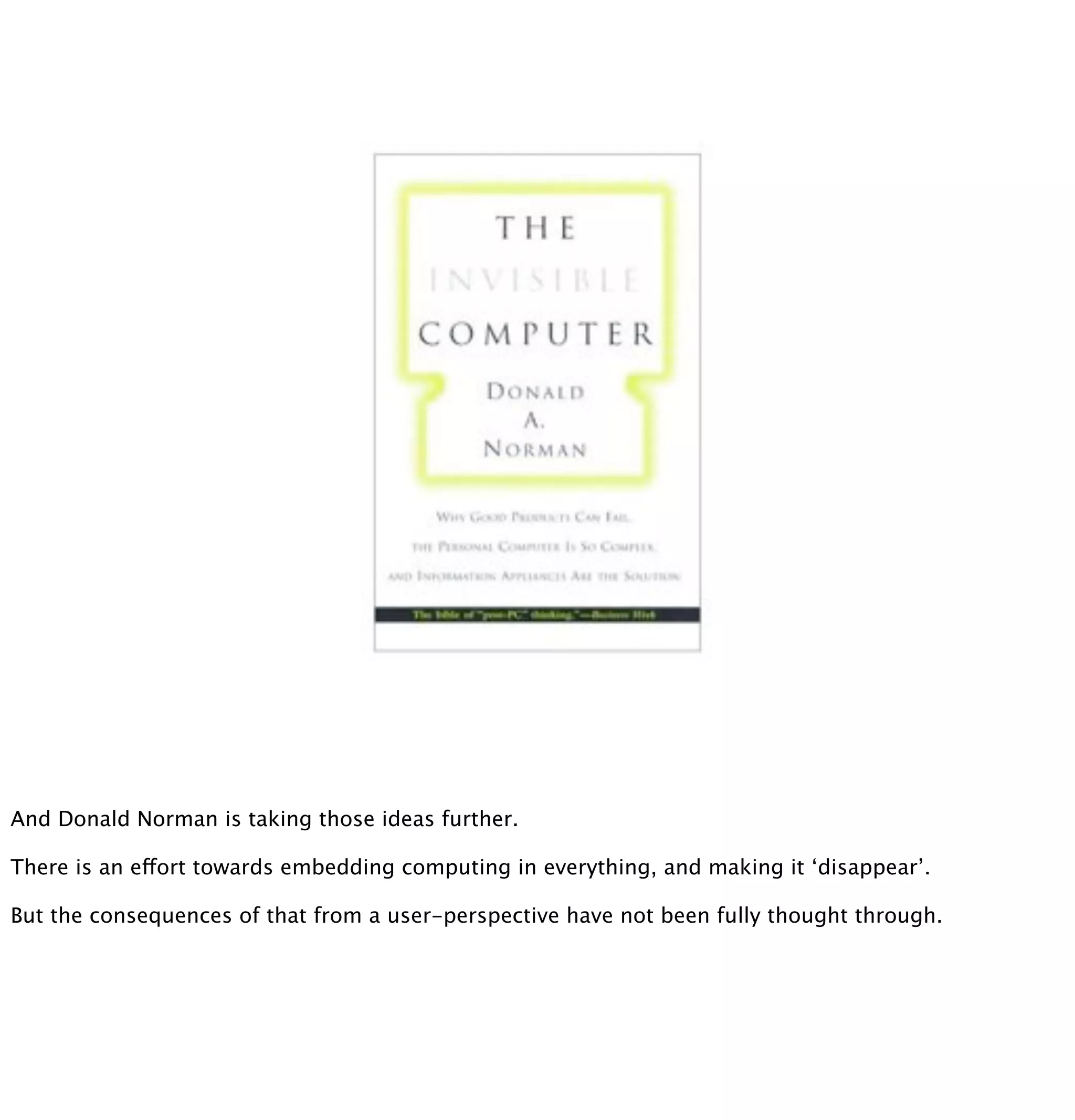 The web in the world