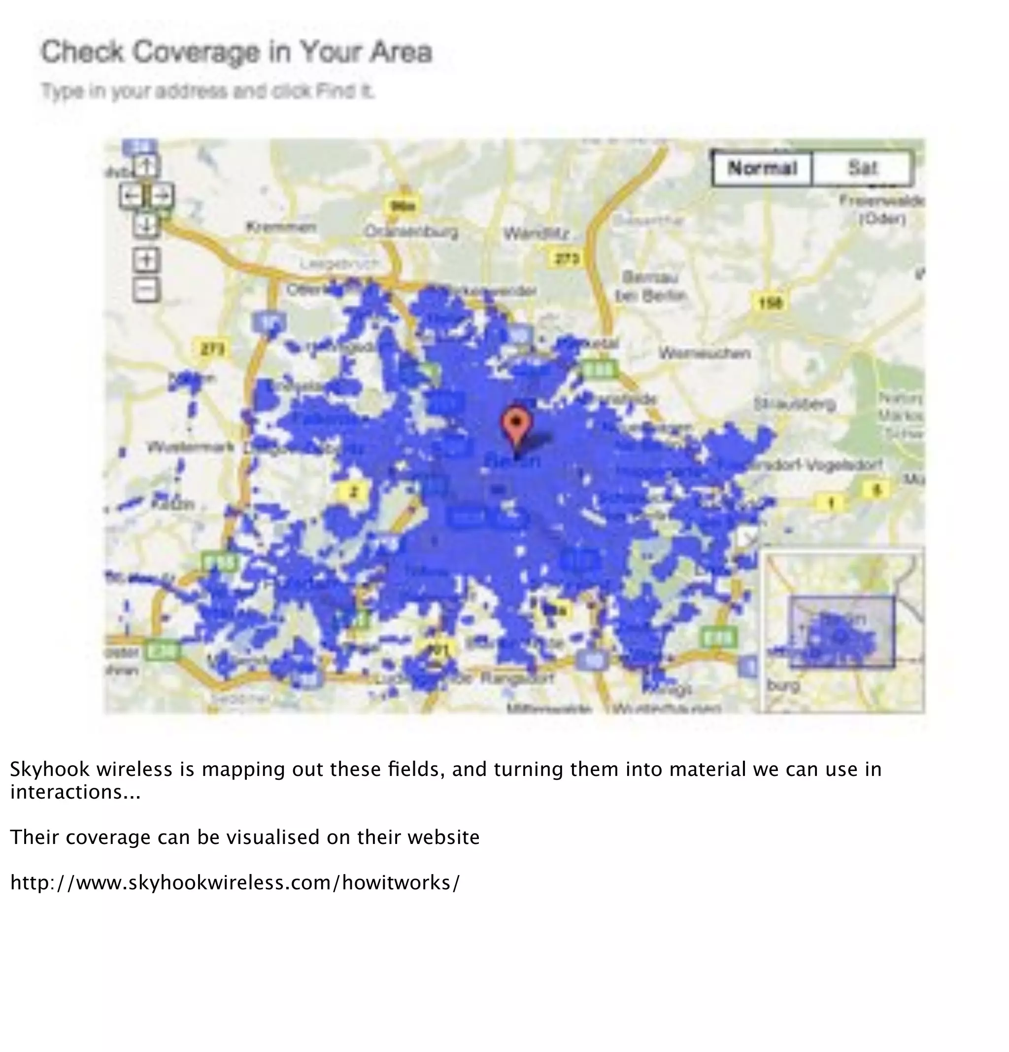 The web in the world