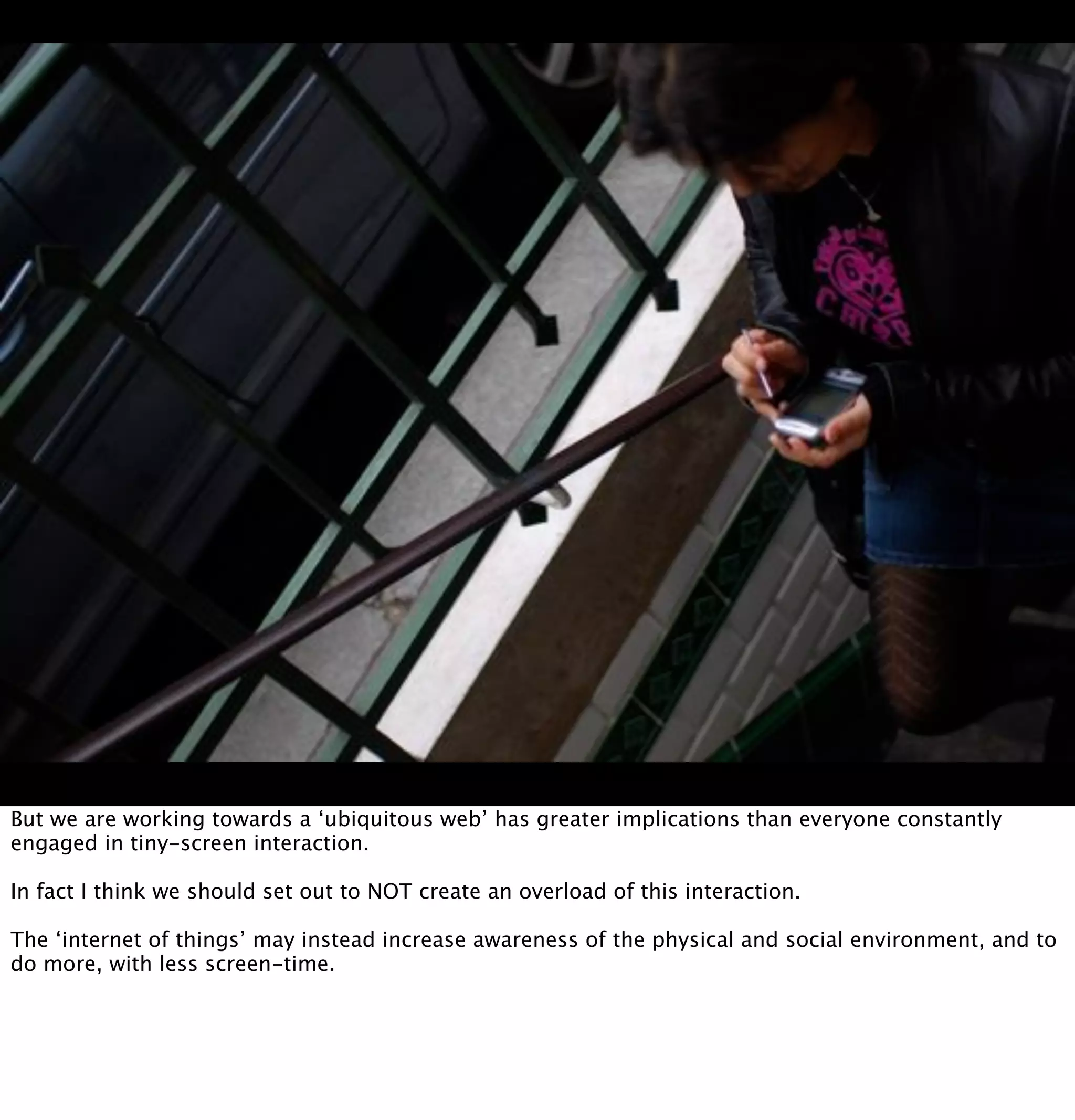 The web in the world