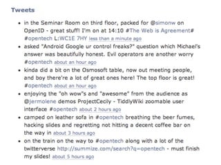 The Web Is Agreement Opentech2008