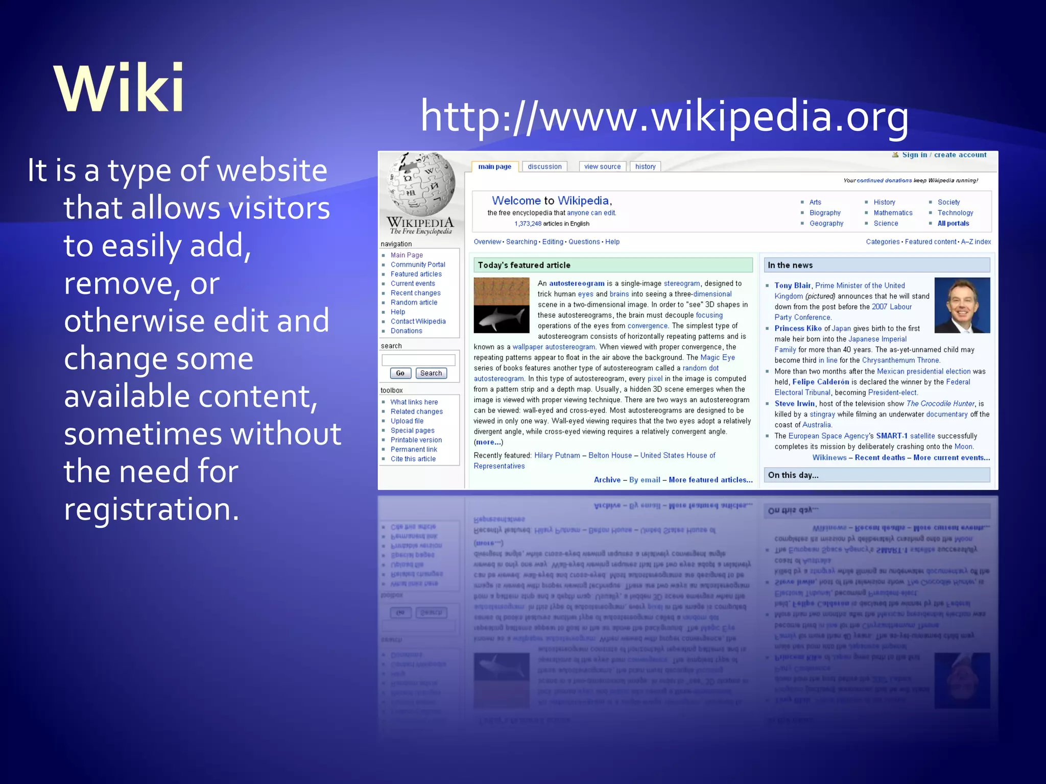 The web take two