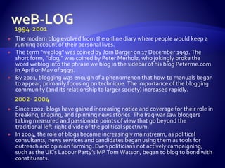 The web take two