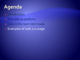The web take two