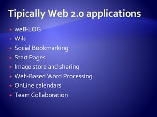 The web take two