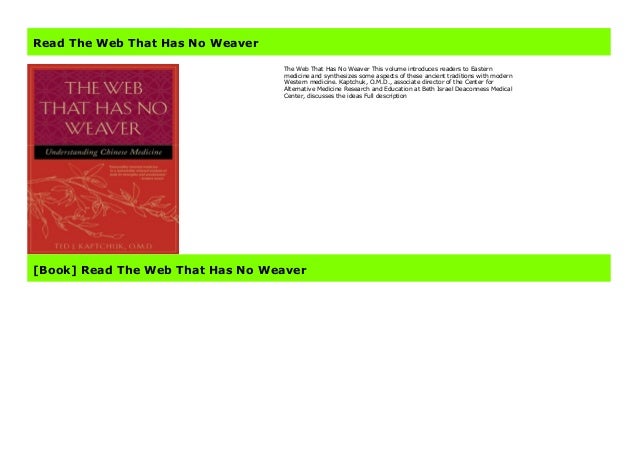the web that has no weaver pdf free download