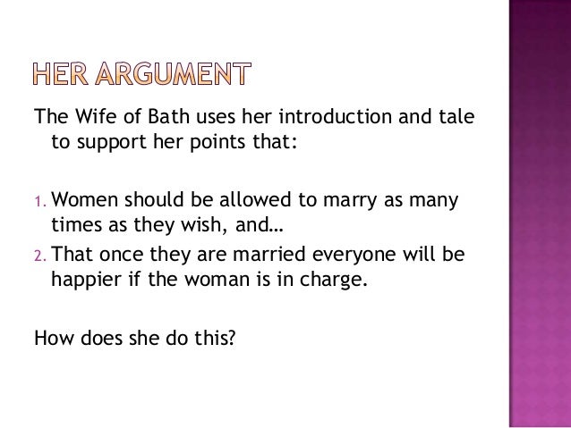 Реферат: Canterbury Tales Wife Of Bath Essay