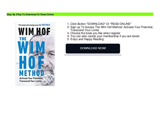 wim hof method step by step