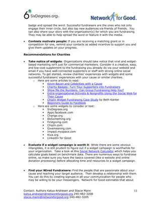 The Wired Fundraiser